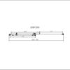 Душевой уголок Vincea Como-N VSR-4CN8013CL, 1300*800, хром, стекло прозрачное