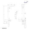 Панель BARBARIA B душевая Cerutti SPA CT9657