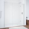 Душевая дверь Vegas Glass AFP-F NOVO 130 07 01 R профиль матовый хром, стекло прозрачное. Размер регулировки 127,5-131,5 см.