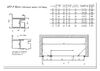 Душевая дверь Vegas Glass AFP-F NOVO 150 07 01 R профиль матовый хром, стекло прозрачное. Размер регулировки 147,5-151,5 см.