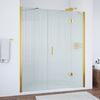 Душевая дверь Vegas Glass AFP-F TUR NOVO h1890 190 09 Moru R профиль золото глянцевое, стекло Moru. Размер регулировки 187,5-191,5 см.