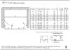 Душевая дверь Vegas Glass EP-F-1 LUX 105 02М 01 R профиль черный матовый, стекло прозрачное. Размер регулировки 104-107 см.