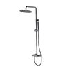 Душевая стойка Boheme Stick 128-SGM.4 Shine Gun Metal Spirale