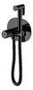 Гигиенический душ со смесителем Boheme TECH 157-B Black