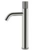 Смеситель Boheme STICK 122-NB.3 Nikel Brush высокий с ручкой LINEA