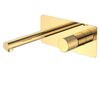 Смеситель Boheme STICK 125-GG.4 из стены GOLD SPIRALE