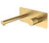 Смеситель Boheme STICK 125-MG из стены Matt Gold SPIRALE