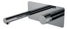 Смеситель Boheme STICK 125-SGM из стены Shine Gun Metal DIAMOND