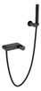 Смеситель для ванны Boheme STICK 123-BB BLACK с ручкой DIAMOND