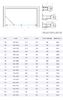 Душевая дверь Vegas Glass EP-F-2 NOVO h2000 140 02М 01 R профиль черный матовый, стекло прозрачное. Размер регулировки 137-142 см.