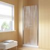 Душевая дверь Vegas Glass Е2Р LUX 70 08 02 профиль глянцевый хром, стекло шиншилла. Размер регулировки 69-72 см.
