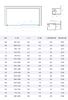 Душевая дверь Vegas Glass ZP NOVO h2000 150 07 01 профиль матовый хром, стекло прозрачное. Размер регулировки 148-153 см.