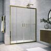 Душевая дверь Vegas Glass Z2P TUR NOVO 155 05 Moru профиль бронза, стекло Moru. Размер регулировки 153-158 см.
