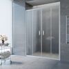 Душевая дверь Vegas Glass Z2P NOVO h2000 160 07 02 профиль матовый хром, стекло шиншилла. Размер регулировки 158-163 см.