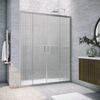 Душевая дверь Vegas Glass Z2P NOVO h2000 160 07 Moru профиль матовый хром, стекло Moru. Размер регулировки 158-163 см.