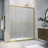 Душевая дверь Vegas Glass Z2P NOVO h2000 185 03 Moru профиль золото матовое, стекло Moru. Размер регулировки 183-188 см.