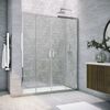 Душевая дверь Vegas Glass Z2P TUR NOVO 200 08 crystalvision профиль глянцевый хром, стекло crystalvision. Размер регулировки 198-203 см.