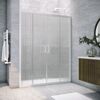 Душевая дверь Vegas Glass Z2P NOVO h2000 220 01 Moru профиль белый, стекло Moru. Размер регулировки 218-223 см.