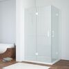 Душевой уголок Vegas Glass AFA-F NOVO 110*80 01 Moru L стекло Moru, профиль белый, 110х80 см