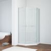 Душевой уголок Vegas Glass AFA-Pen NOVO 90 07 Moru R стекло Moru, профиль матовый хром, 90х90 см