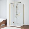 Душевой уголок Vegas Glass AFP-Fis TUR NOVO h1890 100*120 05 01 L стекло прозрачное, профиль бронза, 100х120 см