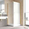Душевой уголок Vegas Glass EP-Fis LUX 80 09 Moru R стекло Moru, профиль золото, 80х80 см