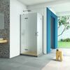 Душевой уголок Vegas Glass AFA-F Retta 90*80 07 10 L стекло сатин, профиль матовый хром, 90х80 см