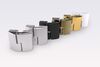 Душевой уголок Vegas Glass AFS TUR NOVO h1890 80 08 02 L стекло шиншилла, профиль хром, 80х80 см