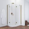 Душевой уголок Vegas Glass AFS-F TUR NOVO h1890 110*80 05 01 R стекло прозрачное, профиль бронза, 110х80 см