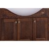 Тумба с раковиной ASB-Woodline Салерно 80 цвет орех