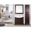 Зеркало ASB-Woodline Берта 85x95 антикварный орех