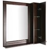 Зеркало со шкафчиком ASB-Woodline Берта 85x95 антикварный орех