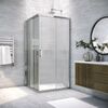 Душевой уголок Vegas Glass ZA TUR NOVO 120 08 Moru стекло Moru, профиль хром, 120х120 см