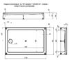 Душевой поддон Aquanet GL180 120x80