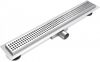 Душевой трап (лоток) Esbano 600 мм META хром матовый ESTRMETNICE60MC