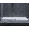 Душевой поддон из литьевого мрамора 150x80 см Salini S-Stone Capri 120221M белый матовый