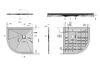 Душевой поддон Grossman Strong GR-S1100100 100 x 100 белый