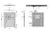 Душевой поддон Grossman Strong GR-S280100Q 100 x 80, цвет графит