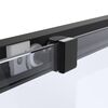 Душевой уголок Vegas Glass ZA-F Protec 100*80 02М 02 стекло шиншилла, профиль черный, 100х80 см