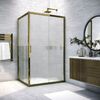 Душевой уголок Vegas Glass ZP+ZPV TUR NOVO 170*80 05 Moru стекло Moru, профиль бронза, 170х80 см