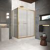 Душевой уголок Vegas Glass ZP+ZPV Protec h1900 120*80 03 Moru стекло Moru, профиль золото матовое, 120х80 см