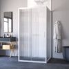 Душевой уголок Vegas Glass ZP-U NOVO h2000 100*90 01 Moru стекло Moru, профиль белый, 100х90 см