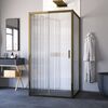 Душевой уголок Vegas Glass ZP-U TUR NOVO 120*90 05 Moru стекло Moru, профиль бронза, 120х90 см