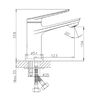 Смеситель для раковины Haiba HB10595, хром