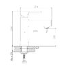 Смеситель для раковины Haiba HB10652-7, черный