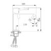 Смеситель для раковины Haiba HB10814-7, черный