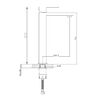 Смеситель для раковины Haiba HB11803-7, черный