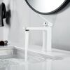 Смеситель для раковины Raffine F0199C, белый