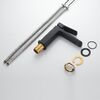 Смеситель для раковины Raffine F0199H, черный