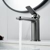 Смеситель для раковины Raffine F0199T, оружейная сталь